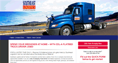 Desktop Screenshot of drive4southeastlogistics.com
